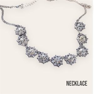 Flower Diamond Necklace
